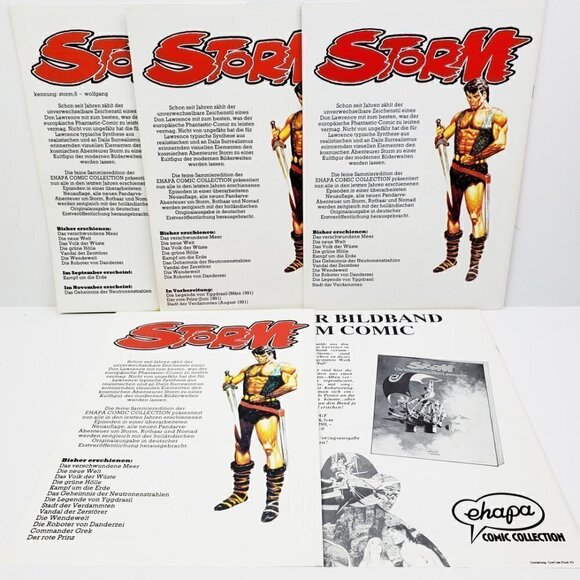 Pandarve Don Lawrence Magazin (Magazine) German Lot of 5 Comic Books Vintage 90s - Picture 3 of 11